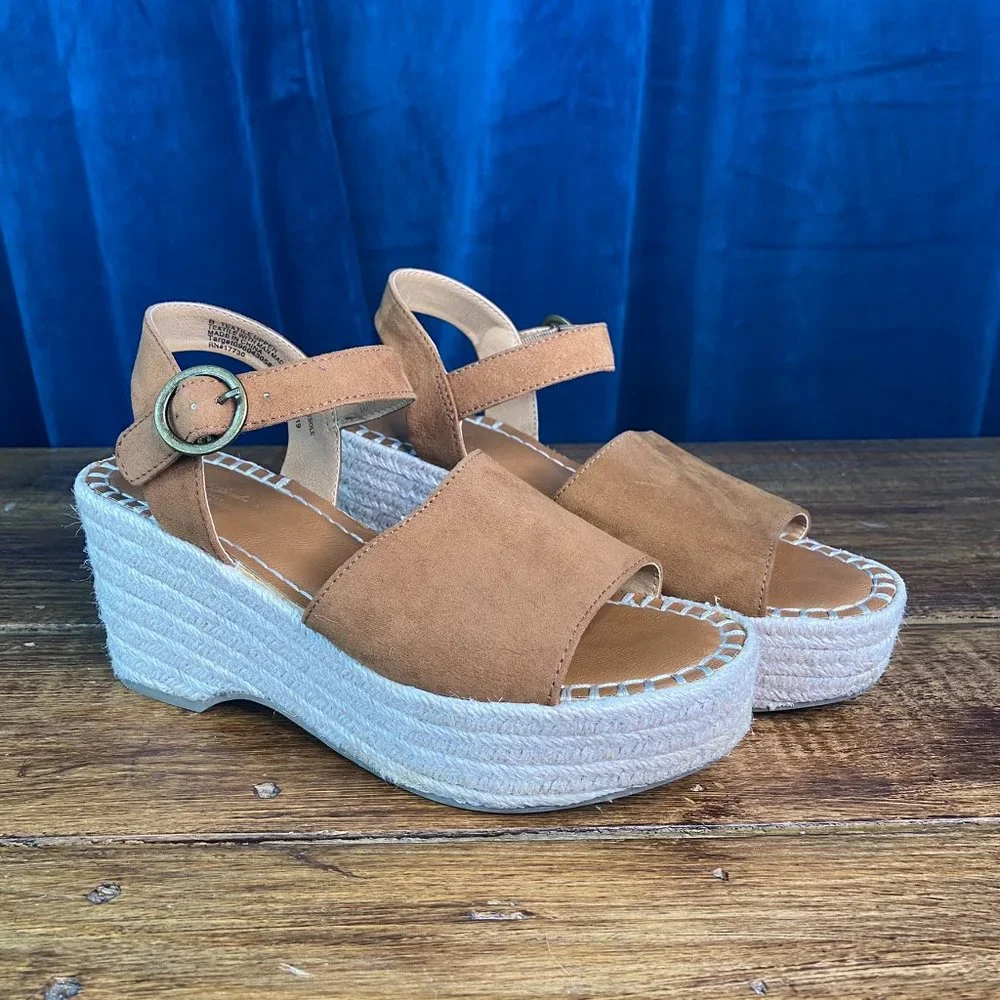 Universal Thread Morgan Espadrille Sandal Size 8 - Picture 2 of 9